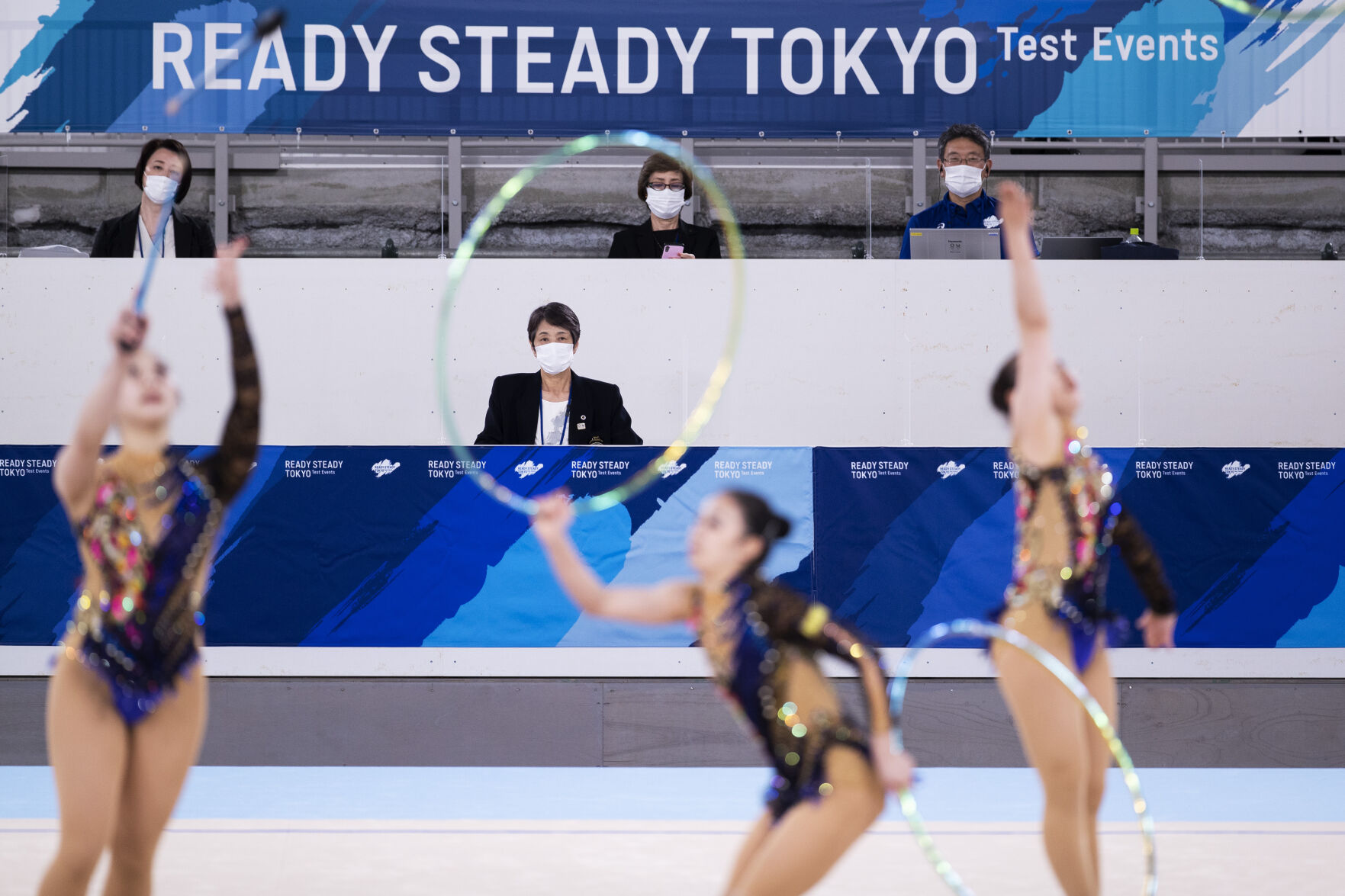 APTOPIX Japan Tokyo Olympics Rhythmic Gymnastics